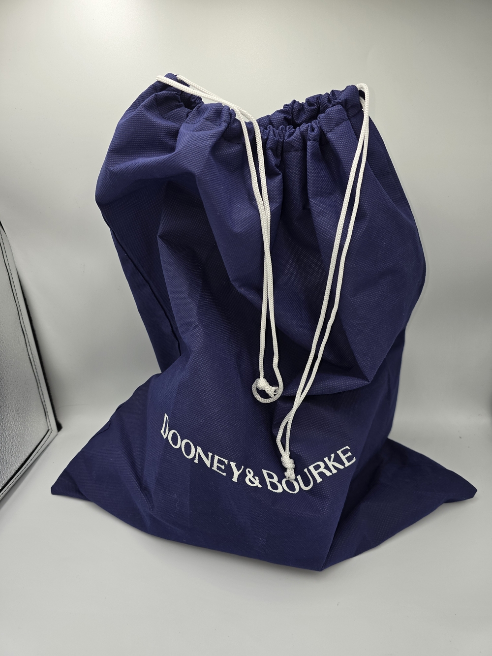 DOONEY & BOURKE Navy Drawstring Dust Bag Med-Lg 17.5"x21"